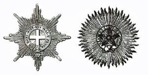 Stars of the Order of the Garter and of the Order of the Star of India